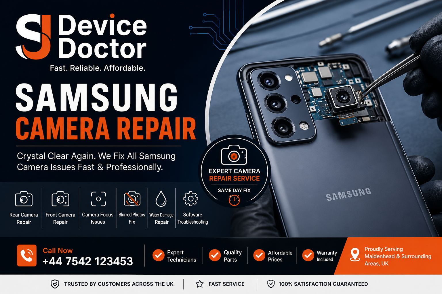 Samsung Galaxy Screen & Camera Problems
